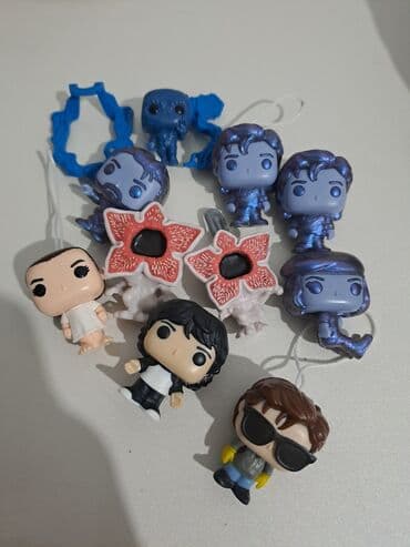 Набор мини‑фигурок в стиле Funko/чиби по мотивам сериала Stranger at lalafo.kg Набор мини‑фигурок в стиле Funko/чиби по мотивам сериала Stranger