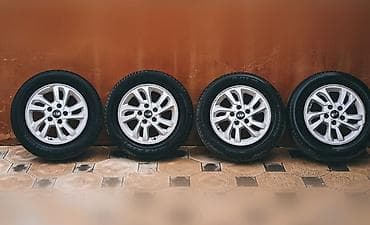 golf 4 2 3: Колеса в сборе 195 / 65 / R 15, Лето, Б/у, Комплект, Легковые, Литые, отверстий - 5 — 5