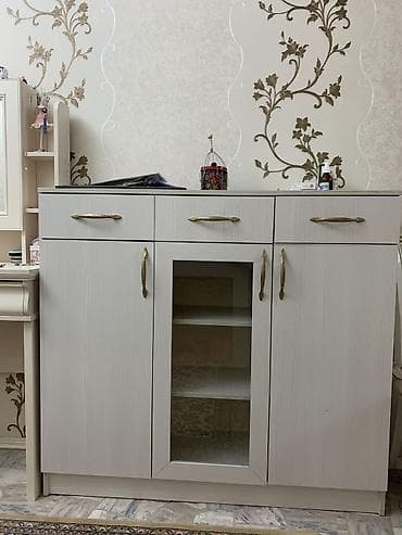 Буфет, Б/у, Без мойки, ЛДСП