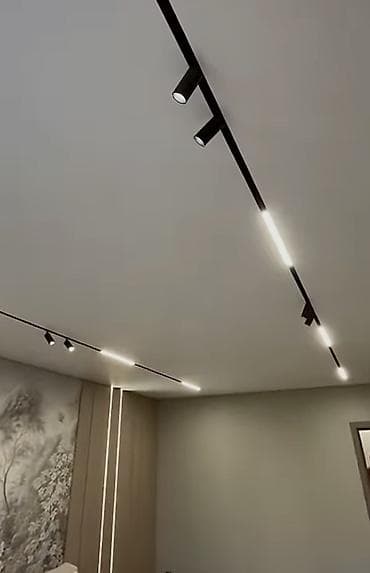 профиль б у: Натяжной потолок Глянцевое Монтаж — 6