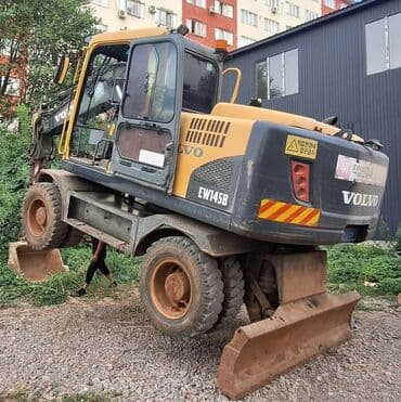 полировычный машынка: Экскаватор, Volvo, 2014 г., Колесный — 4