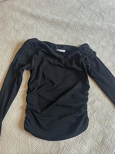 second hand: Идеально сидит🔥Топ/лонгслив с открытым плечом. - Материал: эластичный — 3