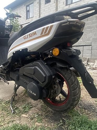 jet sky: Скутер GJ SYM FAST 50/125 (визуально из серии с агрессивным обвесом) — 4