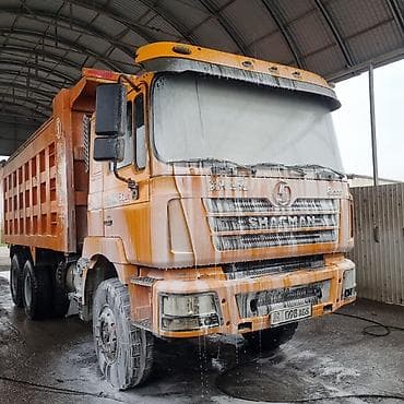 Самосвал SHACMAN (серия F3000), оранжевый. - Колесная формула: 6x4 - — 5