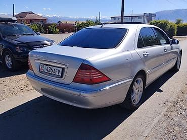 Унаа сатуу: Mercedes-Benz S-Class: 2001 г., 5 л, Автомат, Бензин, Седан — 3