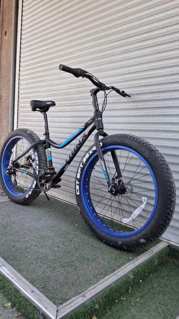 велик на титановых дисках: Горный велосипед, Trinx, Алюминий — 1