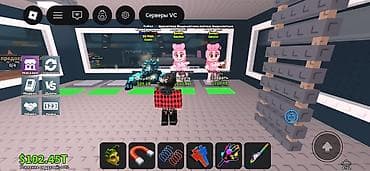 Аккаунт/прогресс в Roblox — игра с фабрикой/тайкуном (интерфейс на — 2