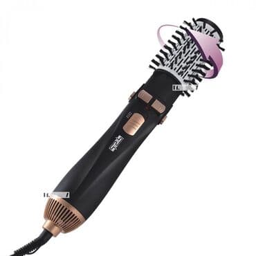 фен с вращающейся щеткой: Фен B-Well, Бытовой, Поворотный шнур — 2