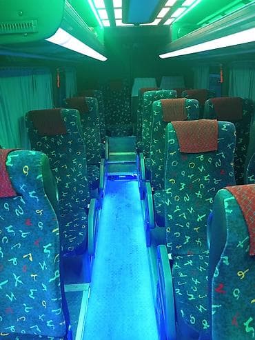 переоборудование микроавтобусов: Пассажирский микроавтобус Mercedes-Benz Sprinter (длинная база — 6