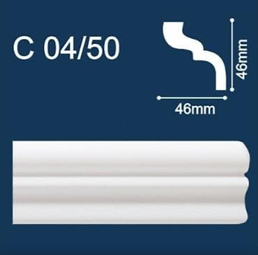 С04/50 плинтус потолочный экструдированный - Фабрика: Solid - Страна