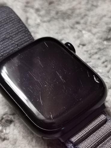 сколько стоит детские часы: Apple Watch Series 7, 45 мм, алюминиевый корпус (цвет тёмно‑синий) — 3