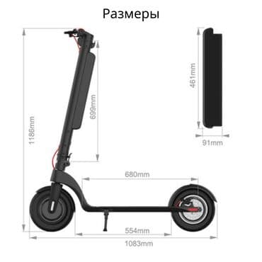сколько стоит электросамокат для детей: Электросамокат, Без рассрочки, Б/у — 2