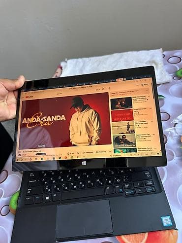 Электронные книги: Планшет, Dell, 11" - 12", Wi-Fi, Б/у, Классический цвет - Черный — 1