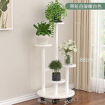 держатель для цветов: Полка, этажерка для цветов, Новый, МДФ, Платная доставка — 1