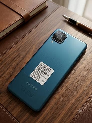 iphone 4a: Смартфон Samsung Galaxy A12 (модель SM-A125F/DSN), цвет синий — 2