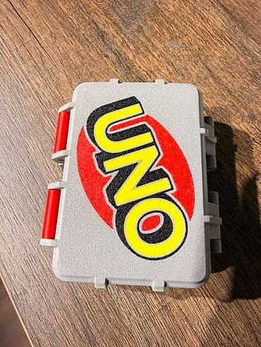 uno карты: Футляр-органайзер для карт UNO + подставка-диспансер можно поменять — 3