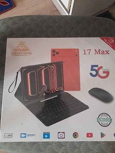 Планшеты: Планшет Smart King 17 Max - Поддержка 5G - Экран IPS - В комплекте — 1