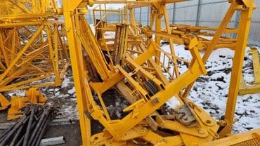 цепная лебедка: Башенные краны Zoomlion: Высота - 60м, Стрела - 60м, Грузоподъемность — 6