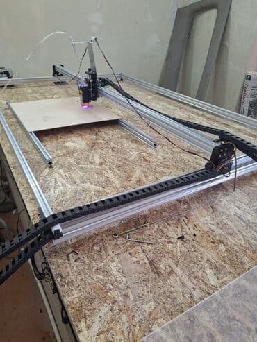 инструмент лазер: Лазерный гравер/резак на базе алюминиевой портальной рамы — 2