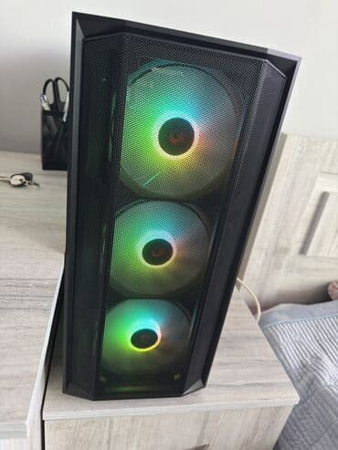 системный блоки: Компьютер, ОЗУ 32 ГБ, Игровой, Новый, AMD Ryzen 5, AMD Radeon RX 6600 XT, NVMe — 5