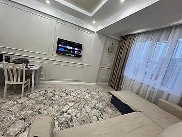 кв джале: 2 комнаты, 47 м², Элитка, Джал мкр (в т.ч. Верхний, Нижний, Средний) Элитка, 13 этаж, Евроремонт — 10