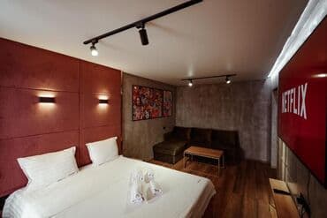 дом квартира жалал абад: 1 бөлмө, Душ кабинасы, Жаздык, жууркан-төшөк каптары, Кондиционер — 22