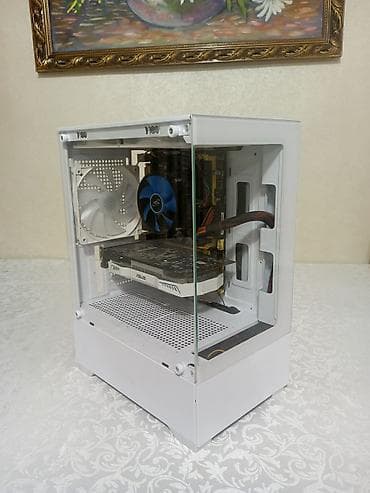 rtx 5060 ti: Корпус ПК, Micro-ATX, цвет - Белый — 1