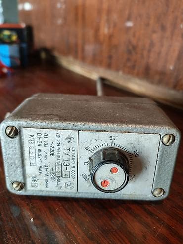 счетчик оборотов: Регулятор температуры масляный советского производства ТУЛЭ (Сделано в — 1