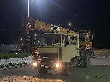 автовышка услуги: Услуги автомобильного крана - Грузоподъёмность: до 25 т (указание на — 1