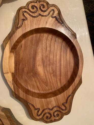 набор эмалированной посуды: Деревянные посуды. жыгач идиштер. этно-эко посудалар. этно фуршетке — 10