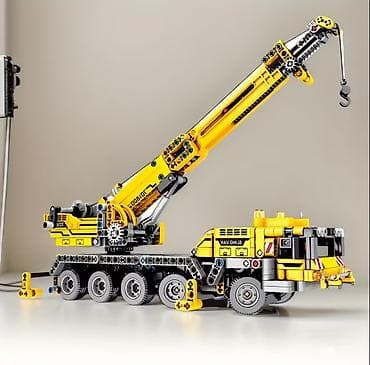 Конструктор кран⚡️⚡️⚡️ 665 деталей Без цветной коробки 🚖 Доставка