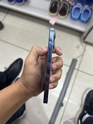 apple 14 pro max: IPhone 13 Pro, Б/у, 128 ГБ, Sierra Blue, Чехол, 84 % — 4