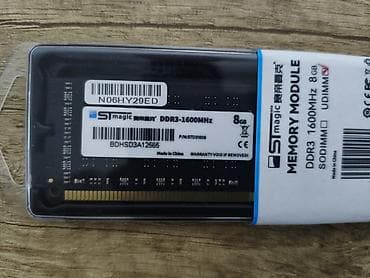 ddr5 sodimm: Оперативная память (RAM) для ПК, Новый, 8 ГБ, DDR3, 1600 МГц — 3