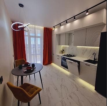 токмок квартира сутки: 1 комната, С мебелью полностью — 1