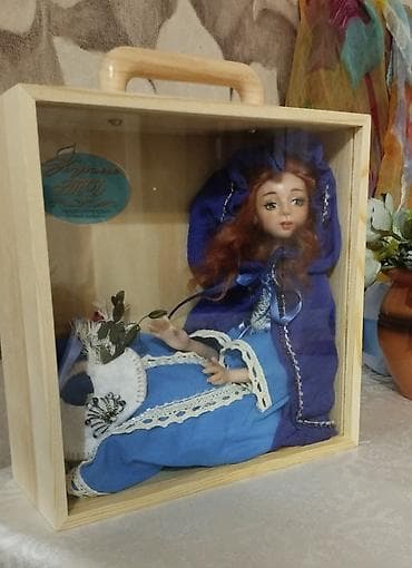 сколько стоит кукла лабубу: Авторская кукла ручной работы в нарядном образе в синих тонах. Кукла — 5