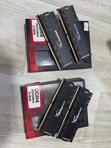 hyper x cloud: Оперативная память, Б/у, Kingston, 32 ГБ, DDR4, 3400 МГц, Для ПК — 1