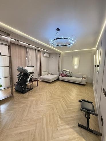 sky: 4 комнаты, 129 м², Ак-Кеме (старый аэропорт) Элитка, 6 этаж, Евроремонт — 3