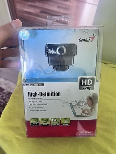 🎥 Веб-камера Genius FaceCam 1000 (HD 720p) — новая в упаковке