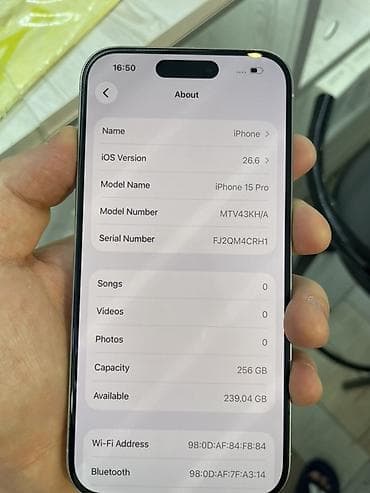 iphone 8 plus: IPhone 15 Pro,белый/светлый. Память:256GB 91%🔋,350 цикл(акб менялся — 3