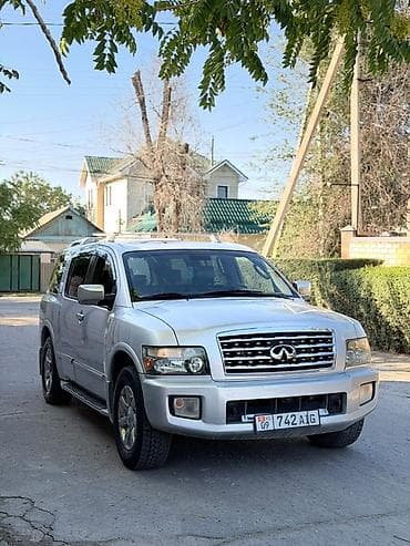 Унаа: Infiniti QX56: 2005 г., 5.6 л, Автомат, Газ, Жол тандабас — 1