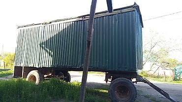 вагон жилой утеплённый: Передвижная бытовка/вагончик на колёсном шасси. - Корпус обшит — 2