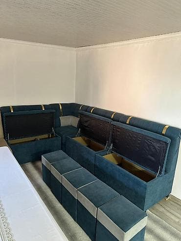 мягкое кресло: Комплект мягкой мебели, цвет - Синий — 2