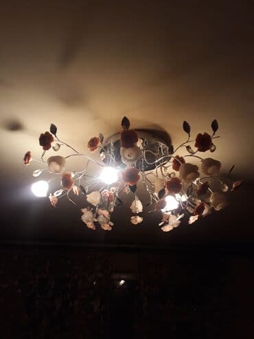 подсветка для комнаты с пультом: Продаю красивую большую люстру с пультом — 4