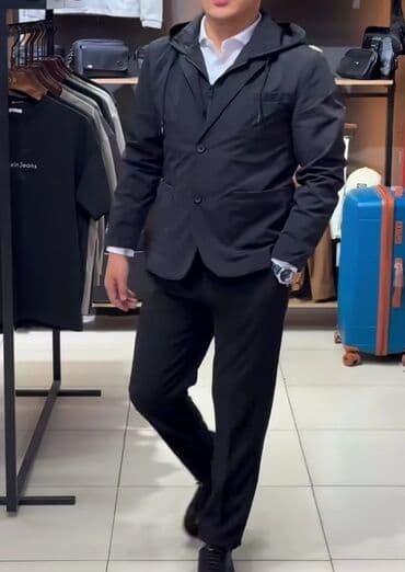 vans: Мужской городской жакет-парка с капюшоном размер 54 xl - Цвет — 4