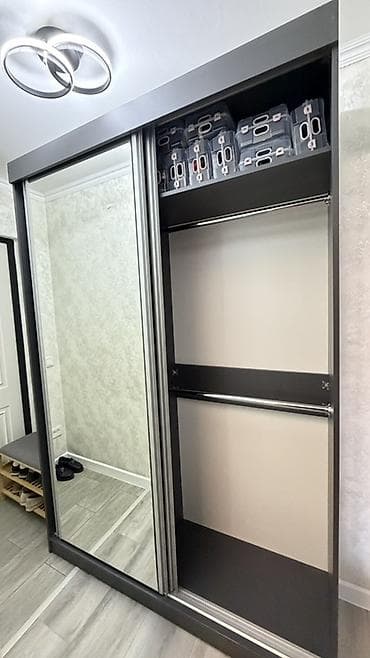 Кухонные принадлежности: Шкаф купе, Б/у, С зеркалом, МДФ — 3