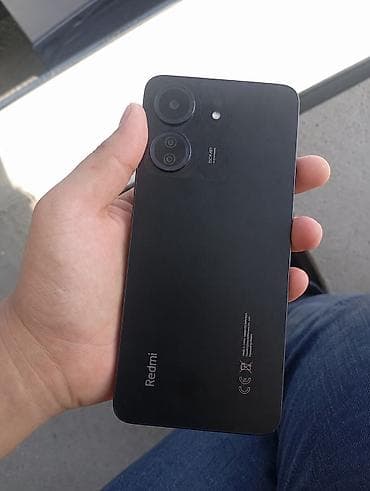 куплю технику бу: Redmi, Redmi 13C, Б/у, 128 ГБ, цвет - Черный, 2 SIM, eSIM — 3