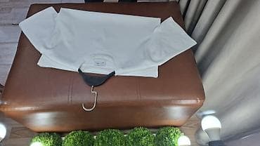 белые: Базовые однотонные футболки оверсайз - Крой: свободный оверсайз — 1