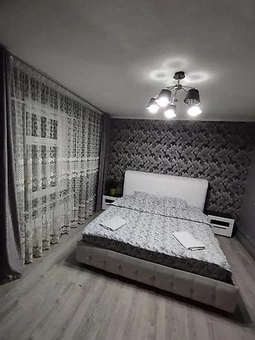 hostel osh: 1 комната, Душевая кабина, Постельное белье, Кондиционер — 4