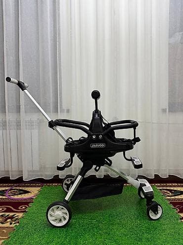 twin: 🖤 Коляска для близнецов / складная прогулочная коляска JRQ ⸻ 📦 В — 6