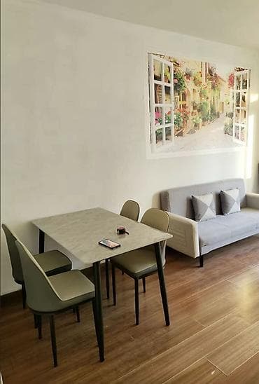 coffee table: Кухонный стол и стул, цвет - Белый — 4